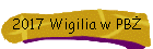 2017 Wigilia w PB