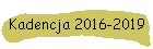 Kadencja 2016-2019