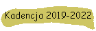 Kadencja 2019-2022
