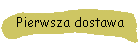 Pierwsza dostawa