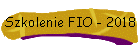 Szkolenie FIO - 2018