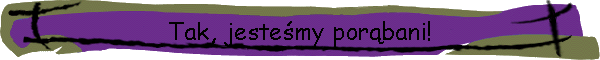 Tak, jesteśmy porąbani!